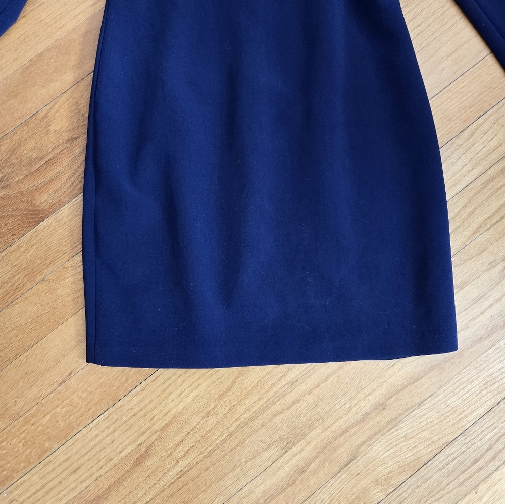 Alice + Olivia midi dress Cold shoulders size 8 Navy - Picture 4 of 9